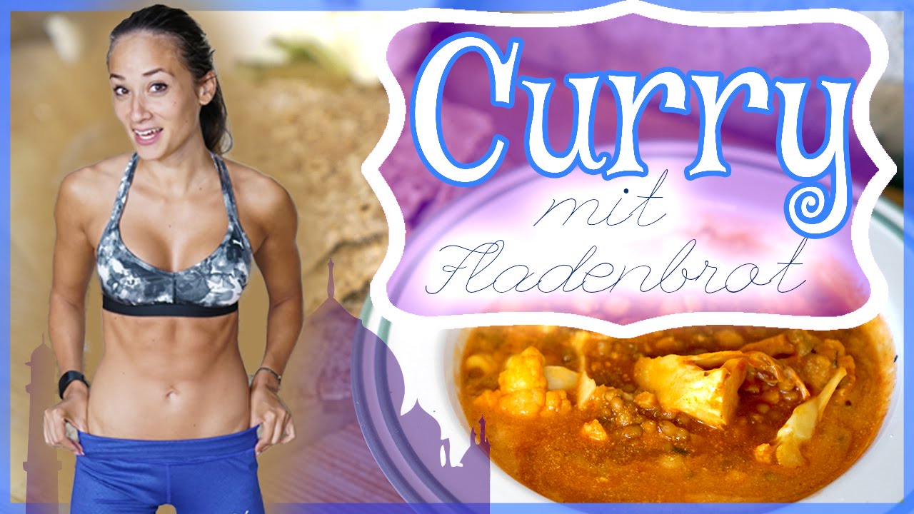 Indisch Kochen - Curry mit Fladenbrot - High Protein Gericht - Annes 20 Min Chaos-Küche