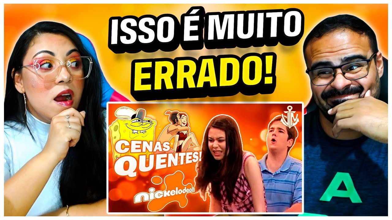 REACT VÍCIO NERD | Momentos / Piadas ADULTAS em DESENHOS / SÉRIES (Nickelodeon)