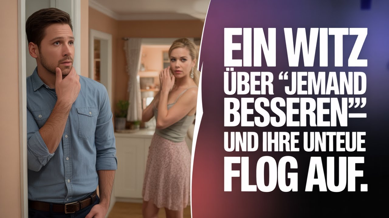 „Sie machte sich schick … für jemand anderen?“ 😳