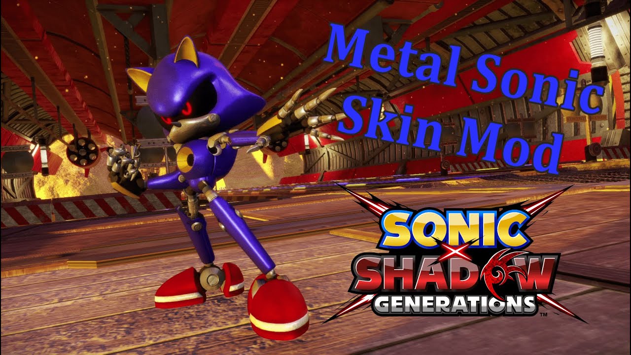 Sonic X Shadow Generations: Metal Sonic Skin Mod