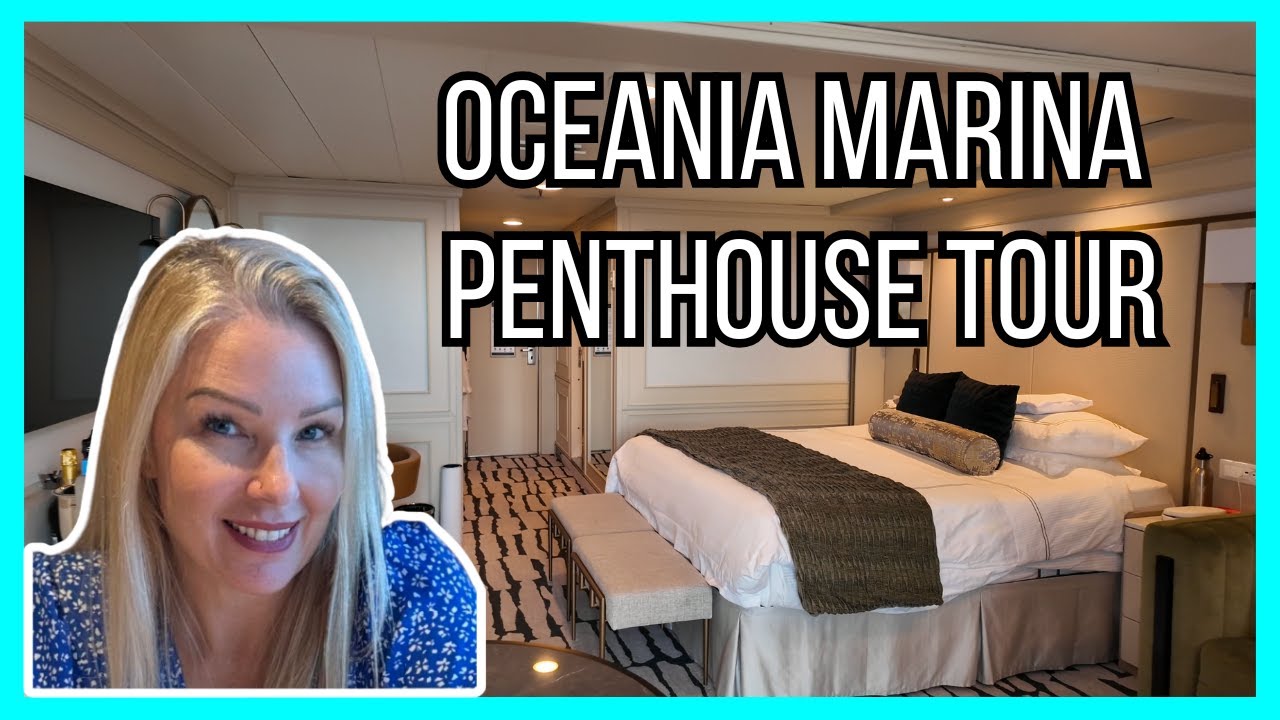 Экскурсия по пентхаусу круизного лайнера Oceania Marina.