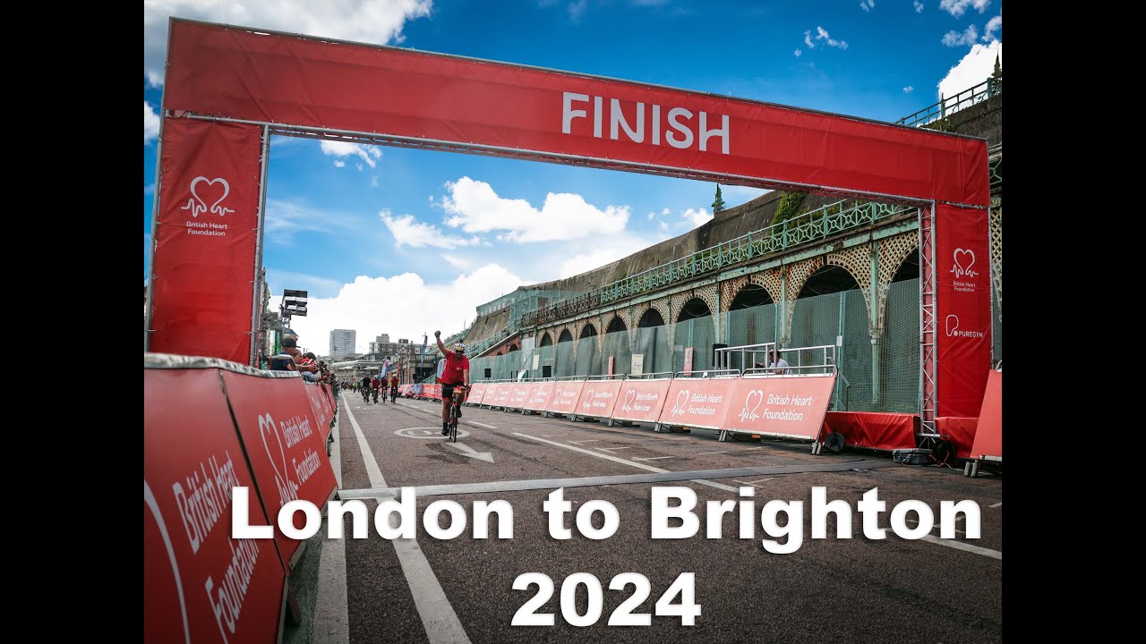 London to Brighton 2024 bike ride