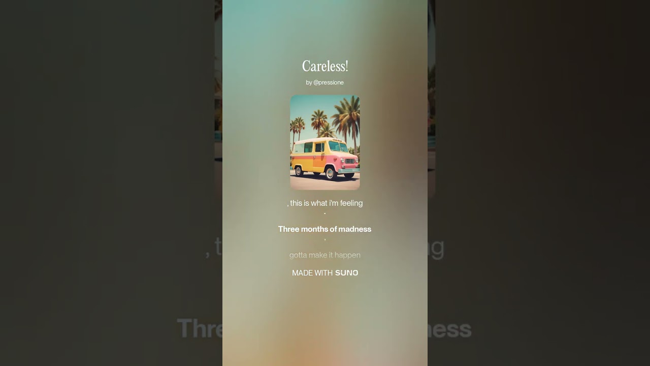 Careless!