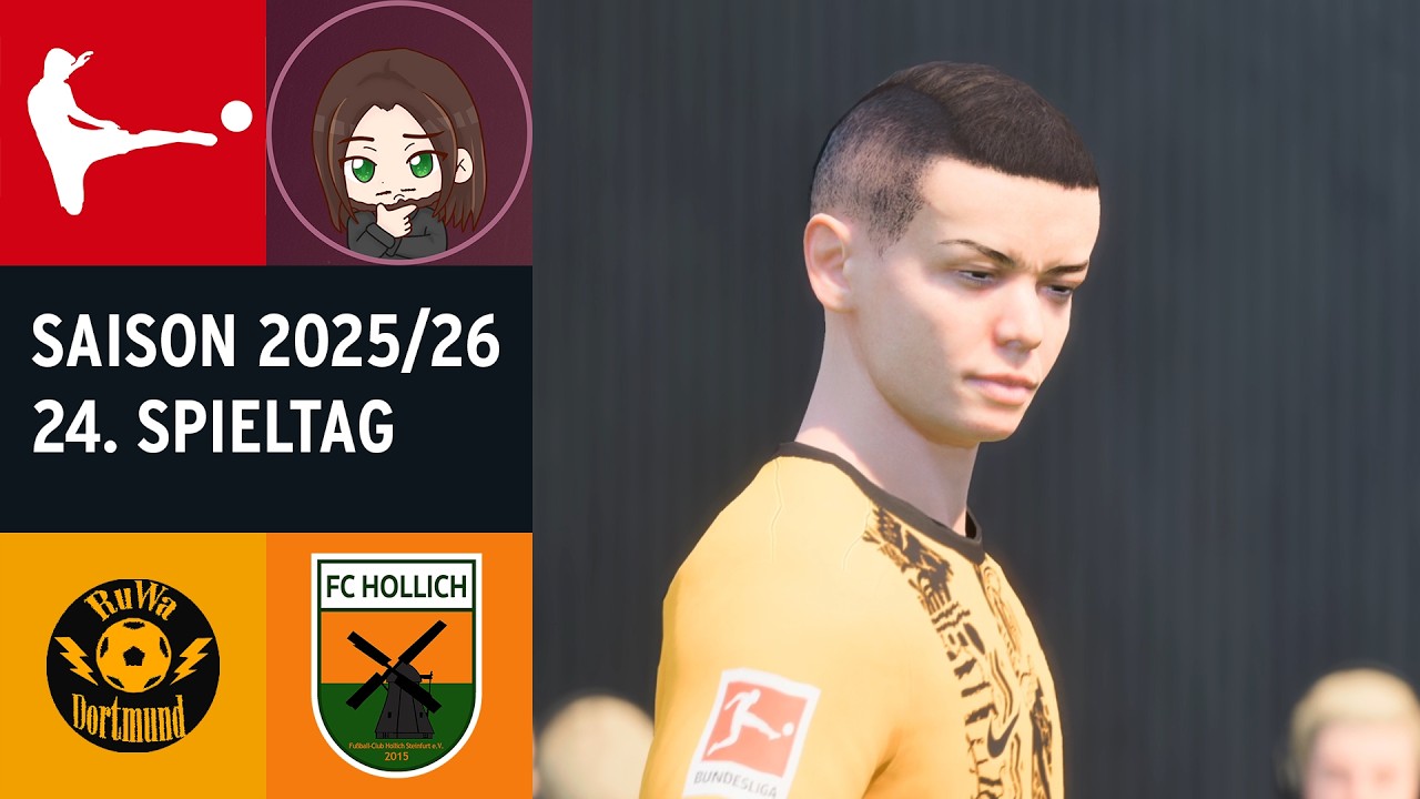 RuWa Dortmund - FC Hollich | 24. Spieltag | Youtube Bundesliga 2025/26
