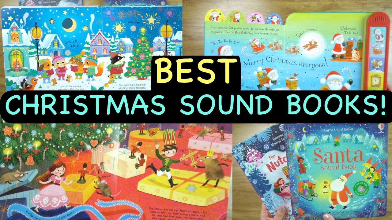 TOP Christmas Sound Books for Toddlers and Babies! ULTIMATE SOUND BOOK VIDEO! Usborne Books and More
