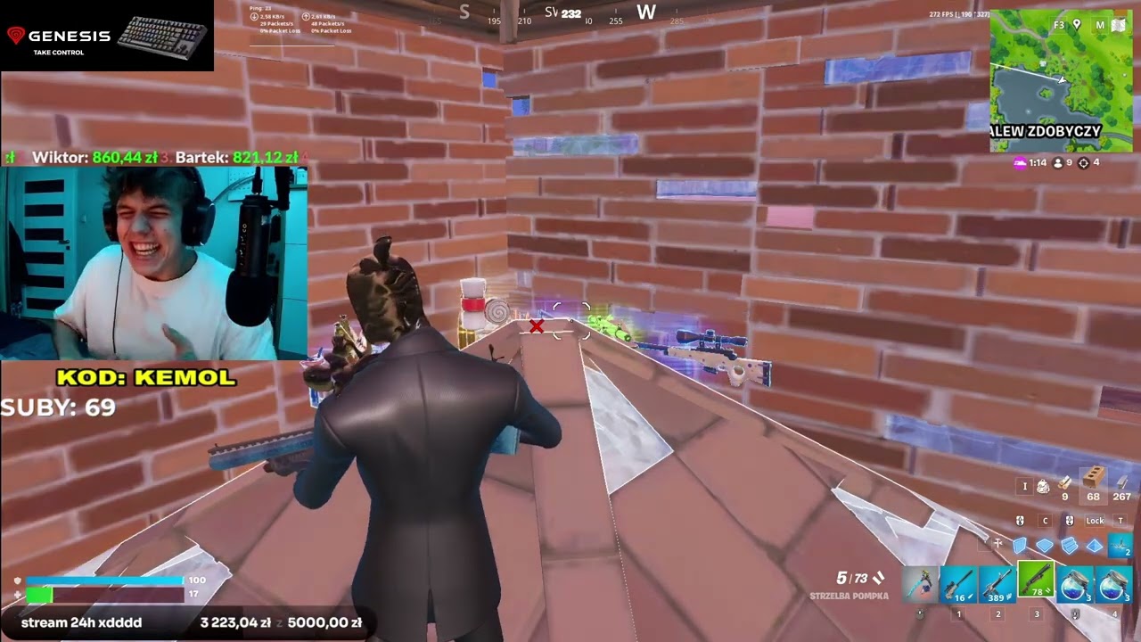 KEMOL DOMINUJE OG FORTNITE!! | KEMOL SHOTY