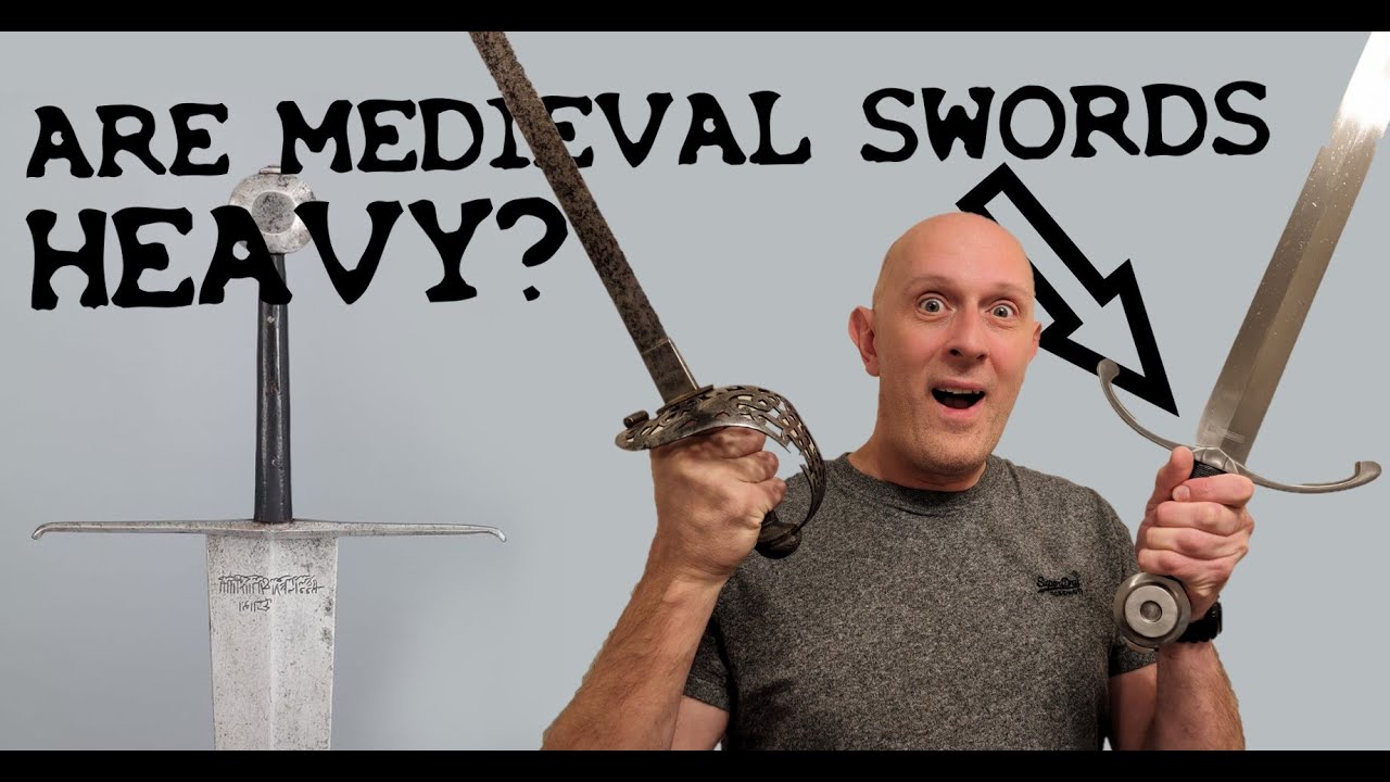 Are Medieval Swords HEAVY (compared to later European swords)?