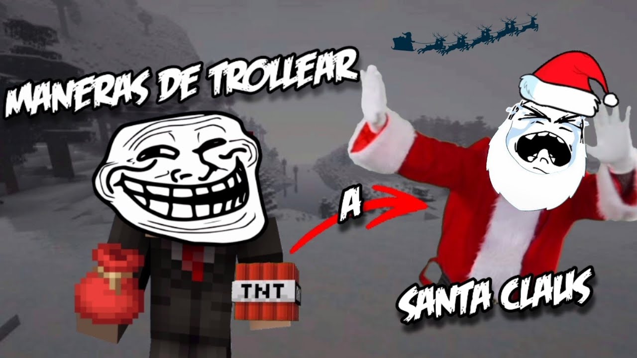 Maneras de trollear a Santa Claus | Cortos de Minecraft