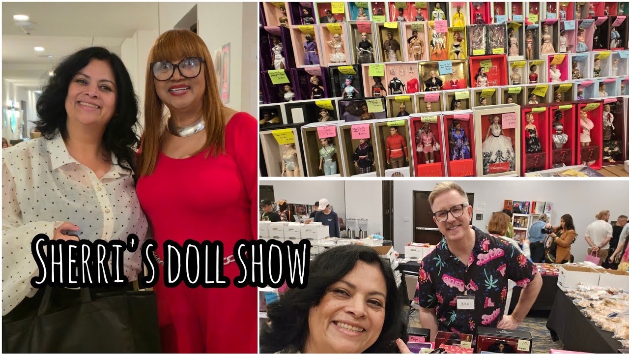 Sherri's doll show y encuentro con amigos & Kitty Black P.  autografía Barbies  2026 marzo