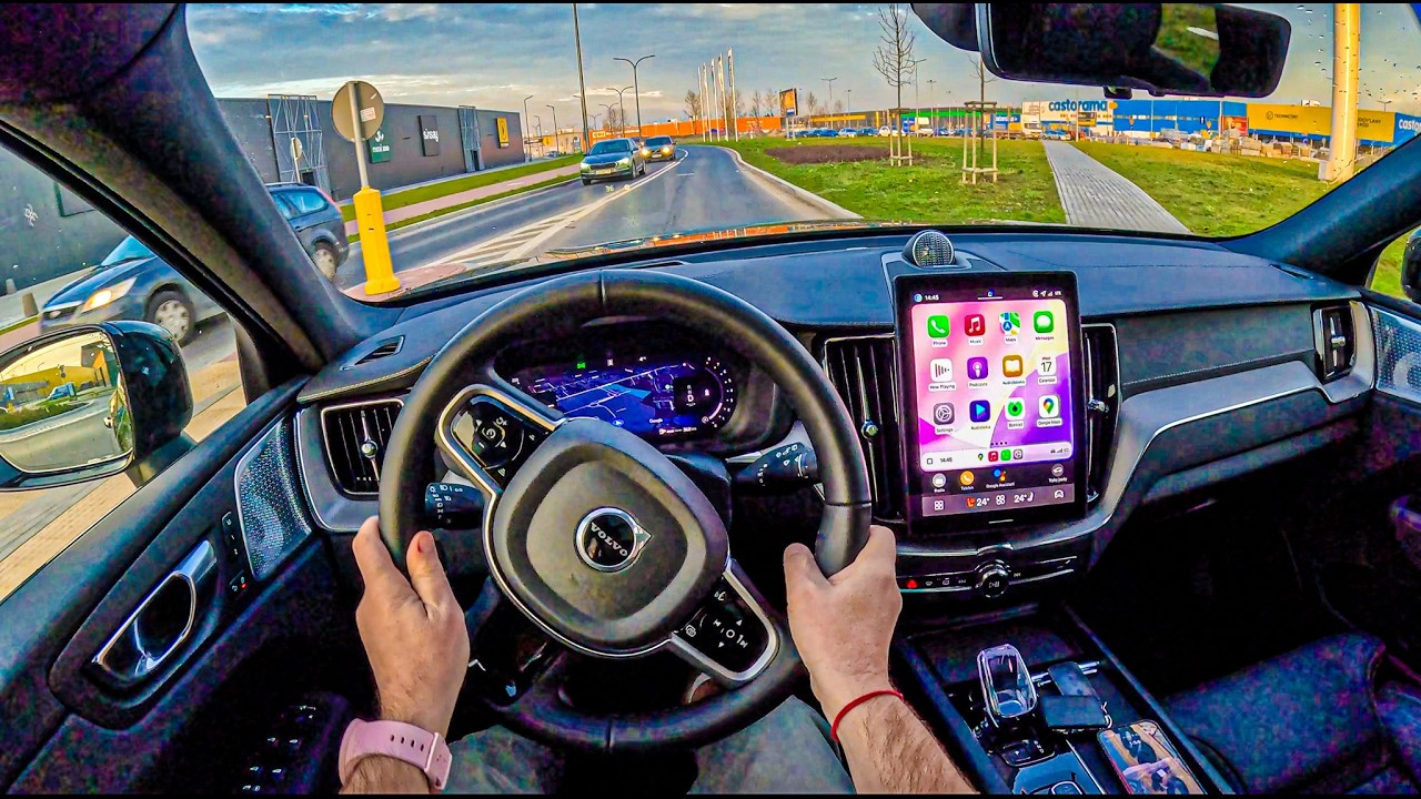 NEW  Volvo XC60  Black Edition | AWD 260 HP | POV Test Drive #2675 | Joe Black