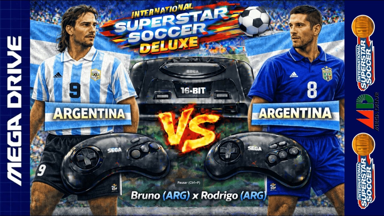 Torneio ISS Deluxe   Fase Preliminar Jogo 1   Bruno x Rodrigo