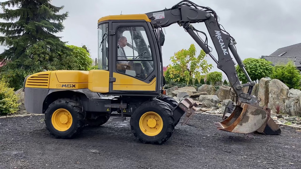 Mecalac 12 MSX 2006r 88 000 PLN