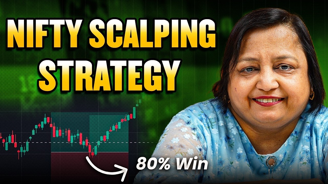 Scalping Strategy for Nifty | Options Trading Strategies | Jyoti Budhia