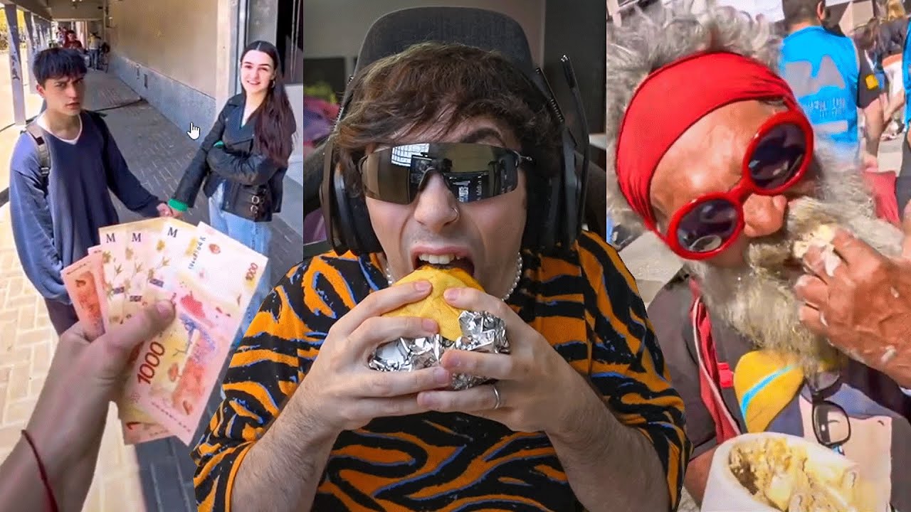 viendo tiktoks y comiendo hamburguesa 🍔