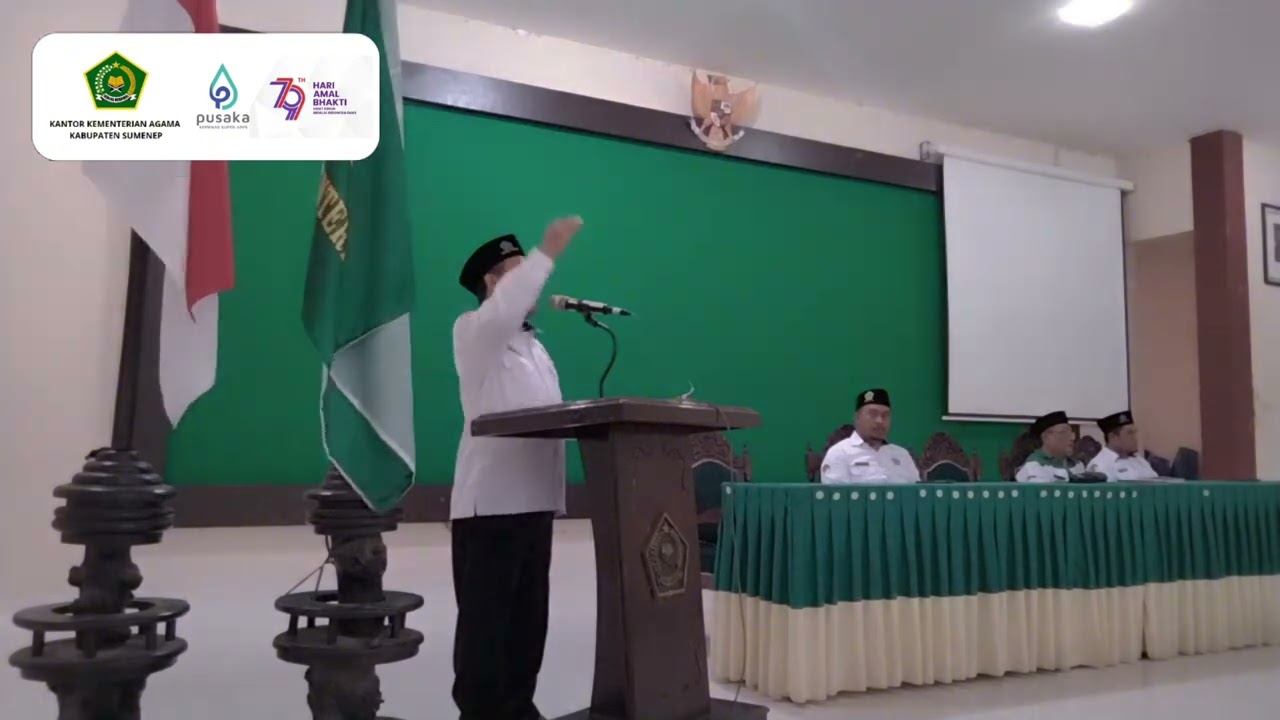 Sosialisasi Pemberkasan Jama'ah Haji Cadangan Tahun 2025 Kemenag Kab. Sumenep