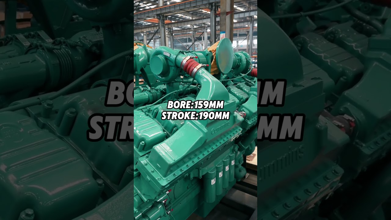 Cummins QSK60-G3, V16 cylinders, 2399hp