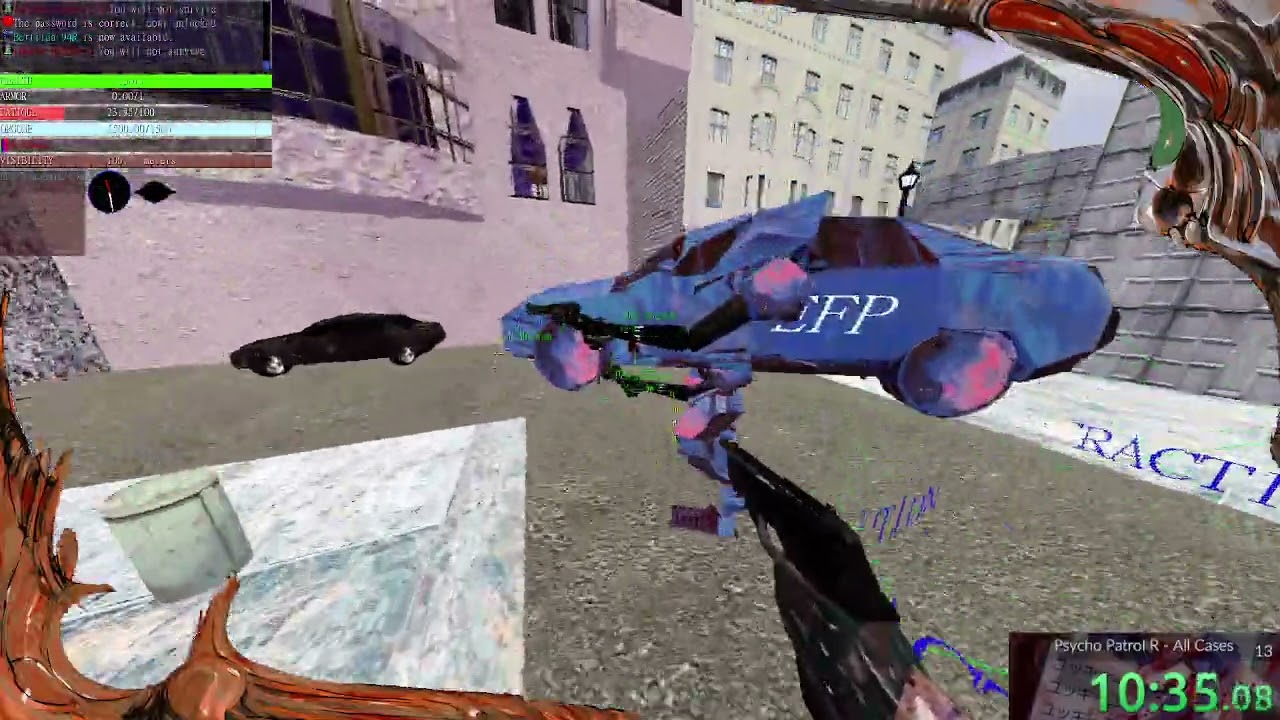 Psycho Patrol R - All Cases speedrun in 30 minutes (old)