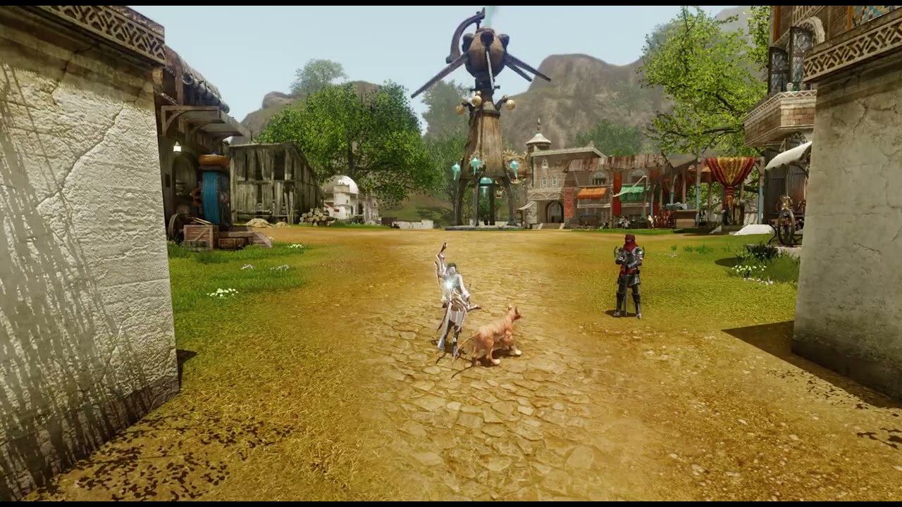 (ArcheAge asmr) Tigerspine Mountains Anvilton-아키에이지 쇠모루마을 bgm(30m)
