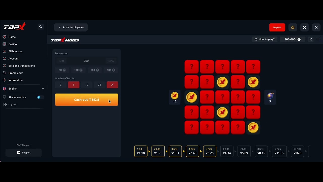 🎰 TopX Mines &ndash; Real Winnings! Testing My Luck in the Game 💣💰