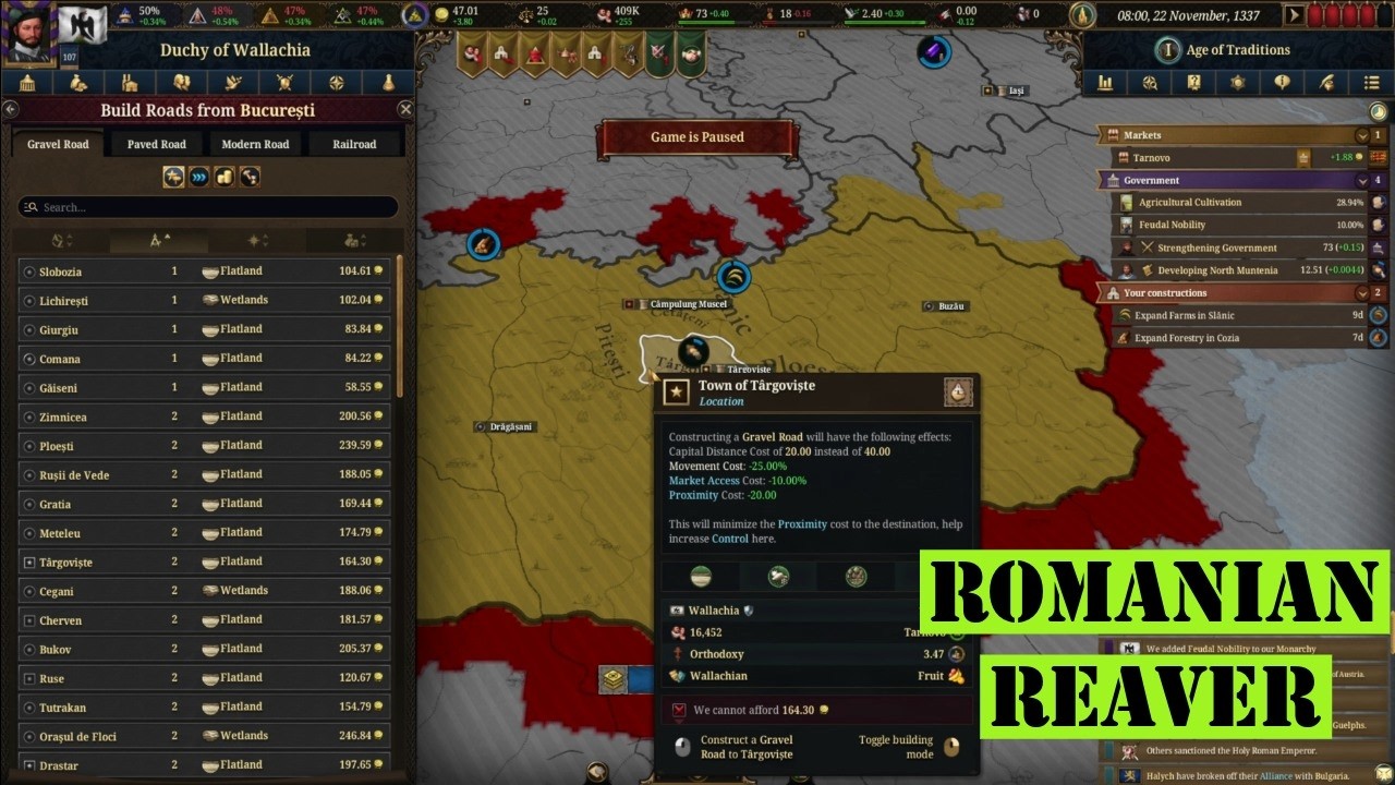 Let's Play Europa Universalis V - Season 2 - Episode 1 - Nothing but the Rain