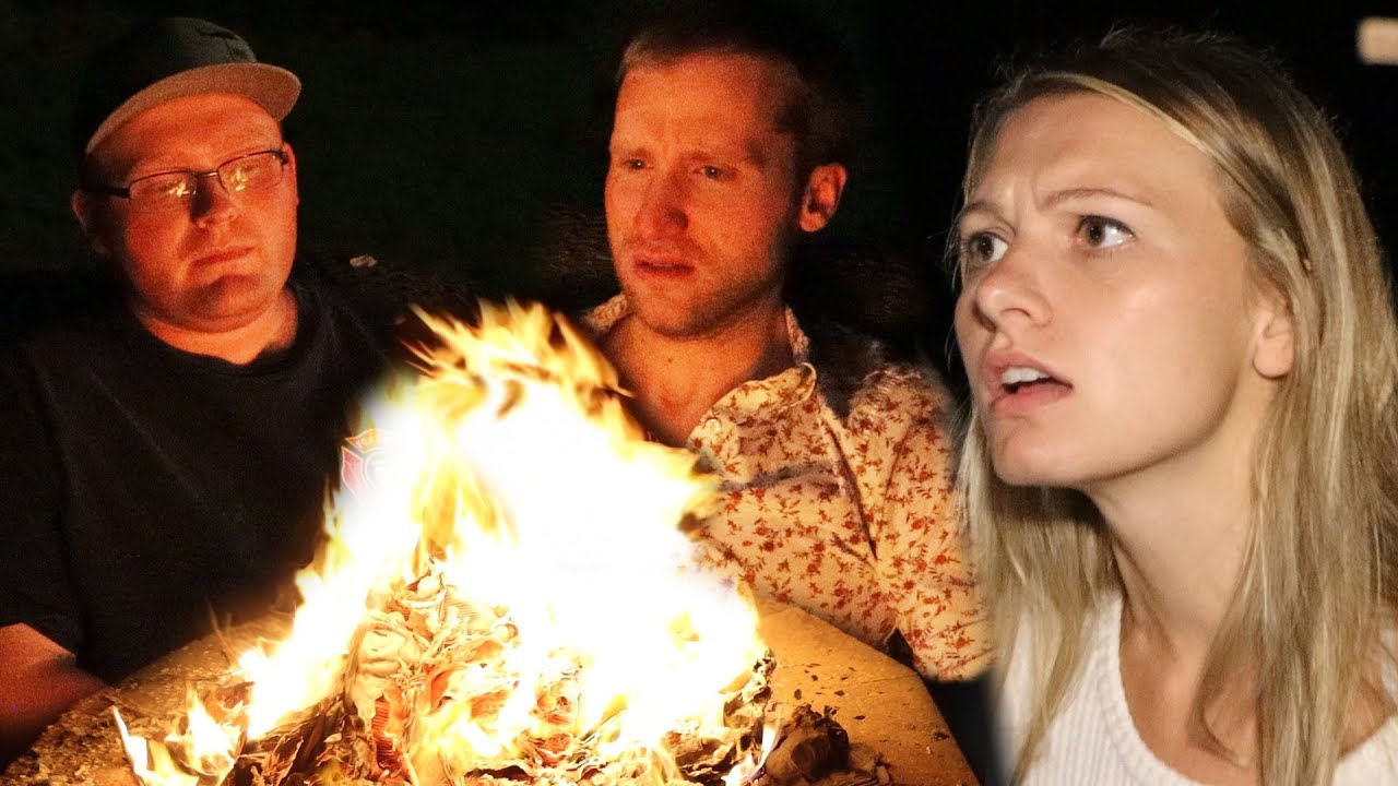 MY GIRLFRIEND CAUGHT US DRUNK BY THE FIRE!