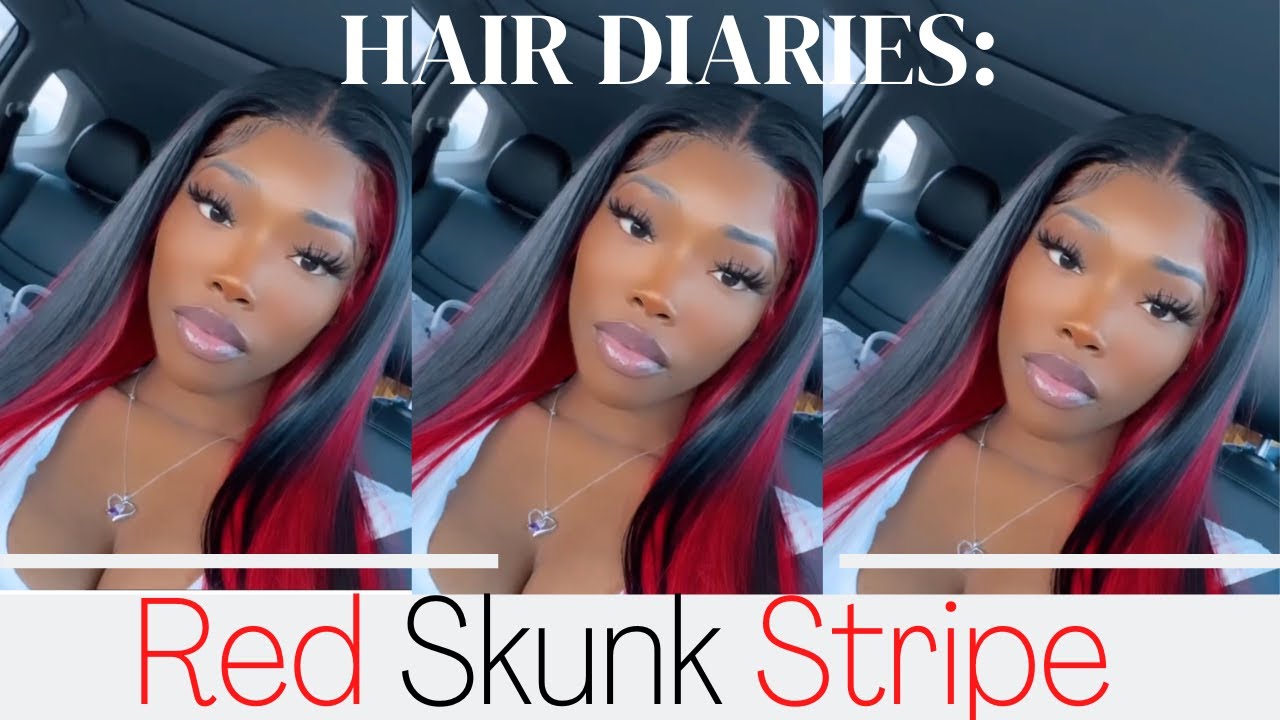 Reverse Red Skunk Stripe | Shae Butta