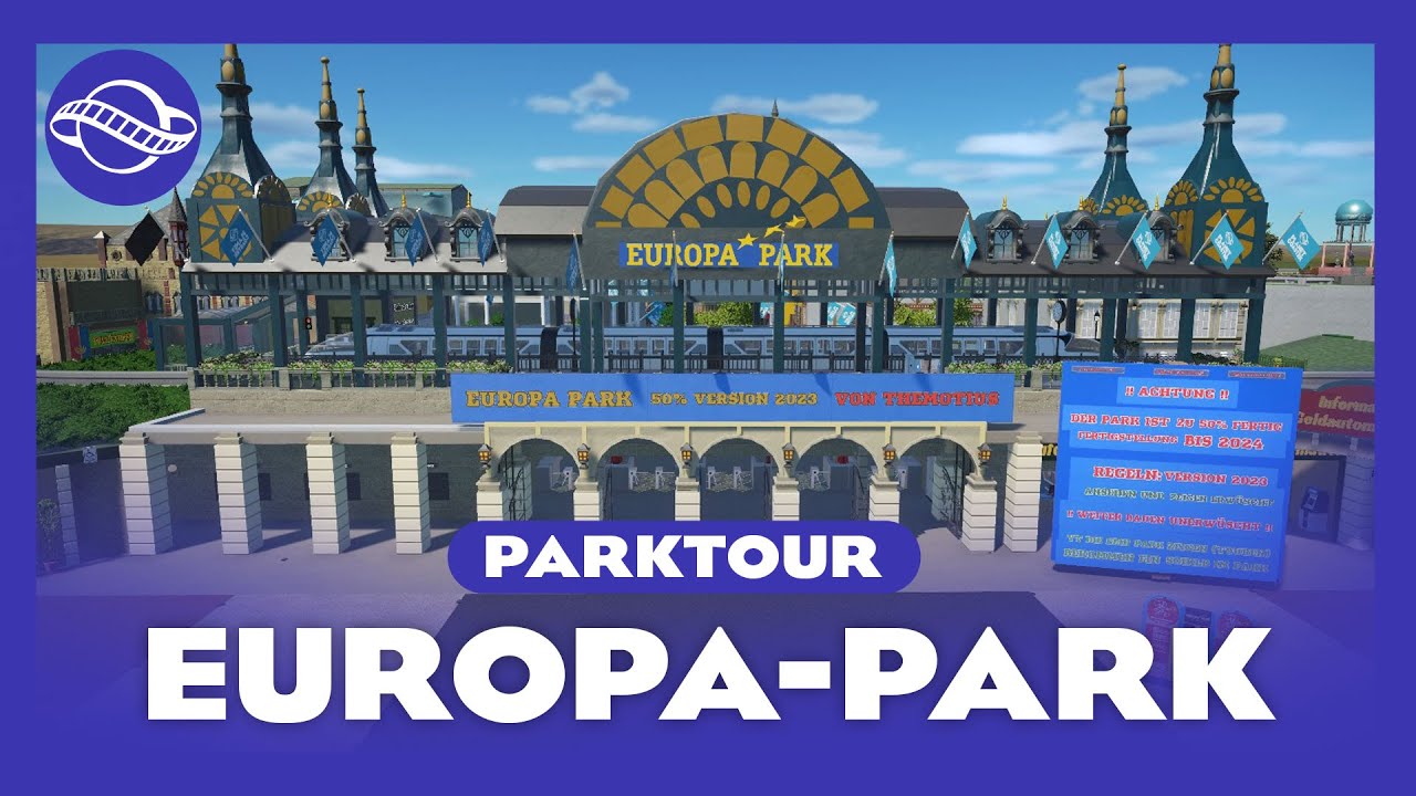 Europa Park I 🎢 😱 I Themotius I Planet Coaster I Can Can Coaster I Wodan I Silver Star I Parktour I