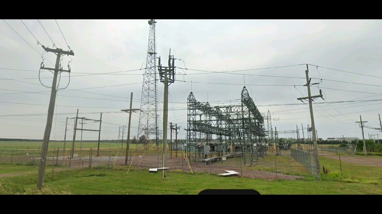 61kv utility power poles in Prince Edward's Island