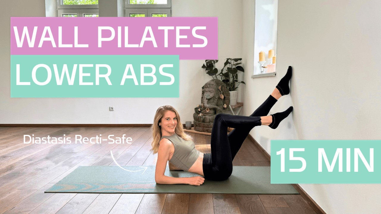 Loose Belly After Baby? Try This 15-Min Postpartum Wall Pilates for Lower Abs (Diastasis-Safe)