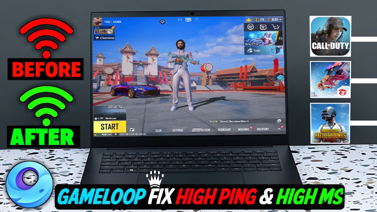 Gameloop Fix – High Ping & High Ms Problem Work All Games! | Internet Complete Video🚀