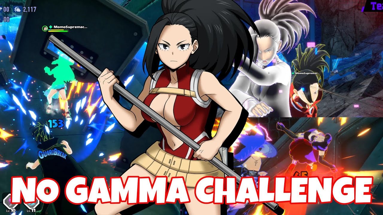 No Gamma Challenge Momo Free For All in My Hero Ultra Rumble!