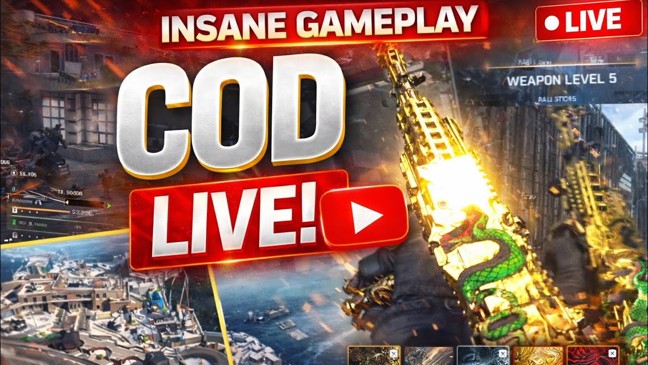LIVE NOW 🔴|Aggressive Warzone Pushes| COD