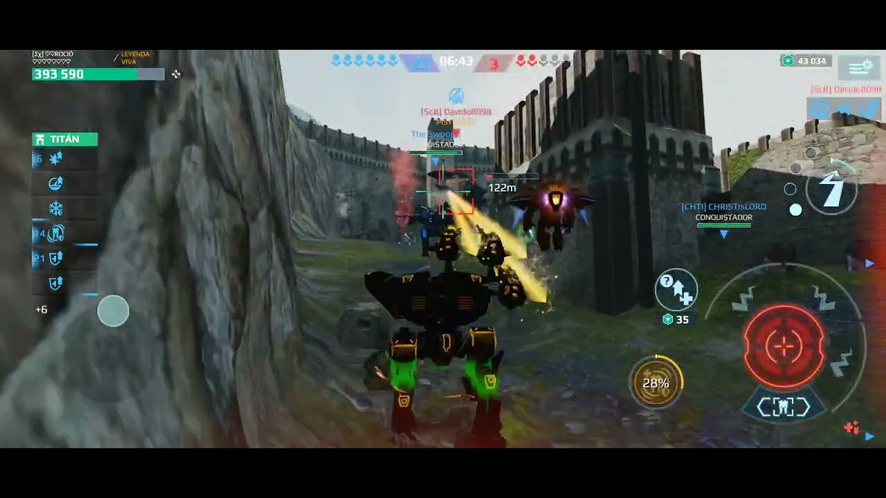 war robots. bulgasari shocktrain. mejor camper