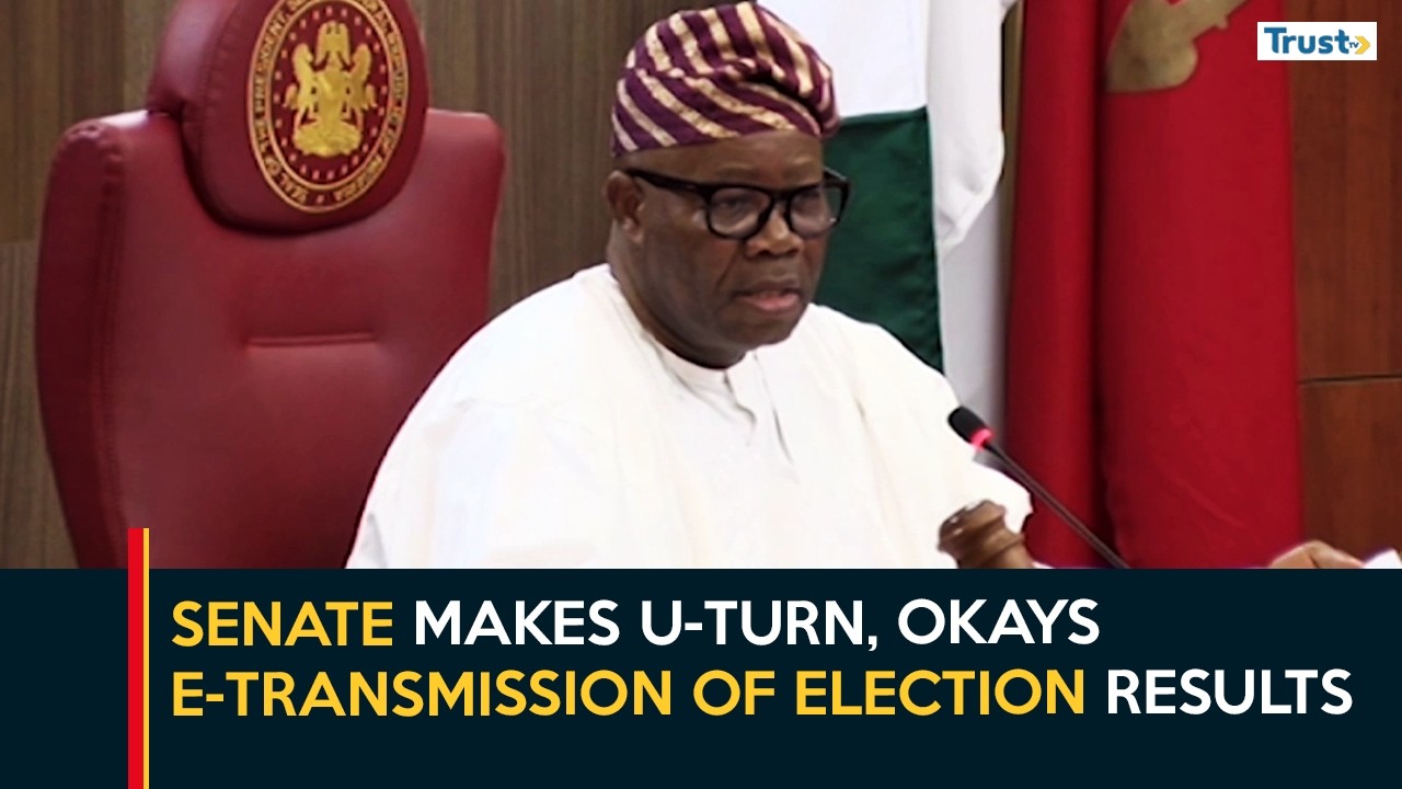 Senate Makes U-Turn, Okays E-Transmission Of Election Results, Retains Manual Backup