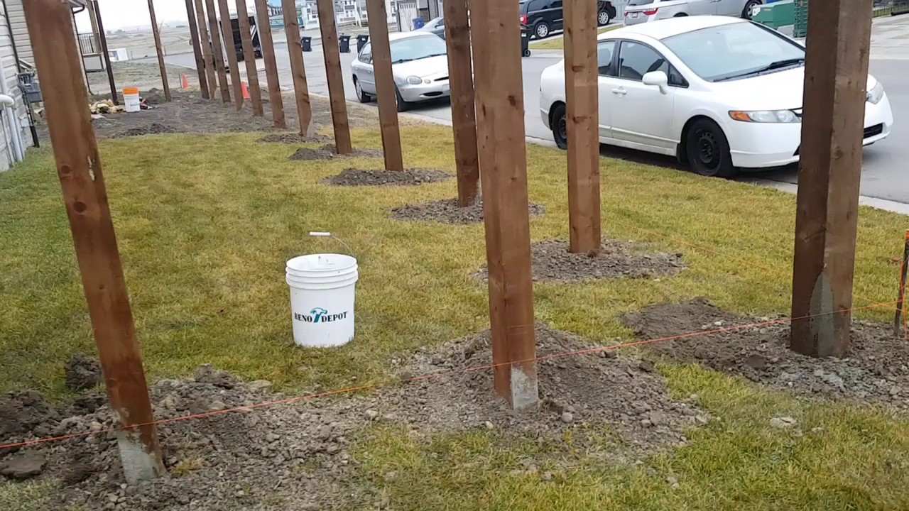 Horizontal Fence pressure treated