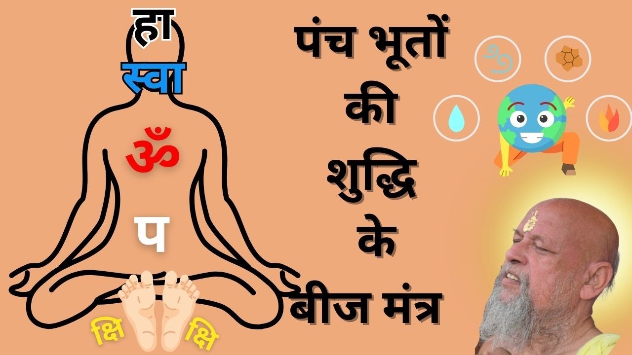 पंच भूतों की शुद्धि के बीज मंत्र