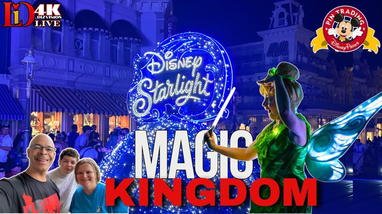 ✨ LIVE from Magic Kingdom! Disney’s NEW Starlight Parade, Happily Ever After Fireworks & Rides