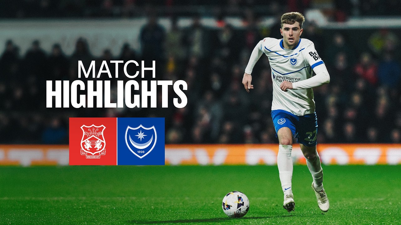 Highlights ⚪️ | Wrexham v Pompey