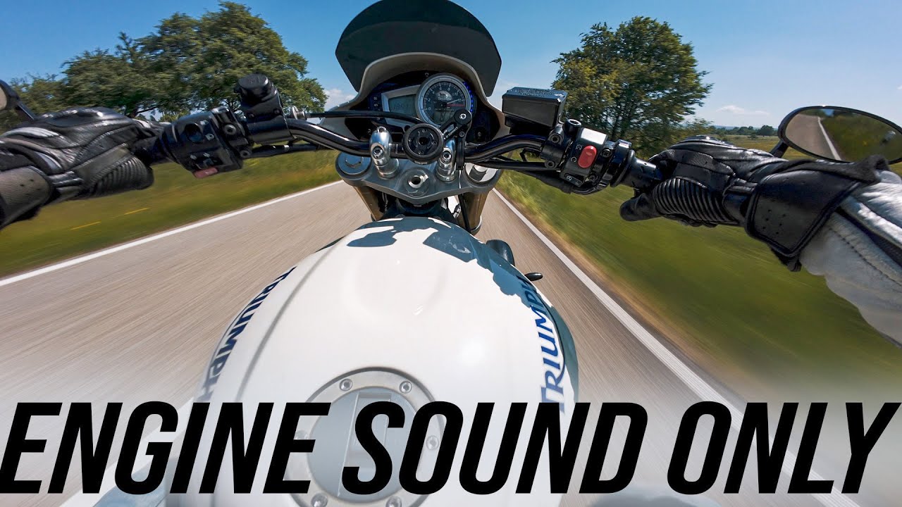Pushing my STREET TRIPLE | POV | Only Sound