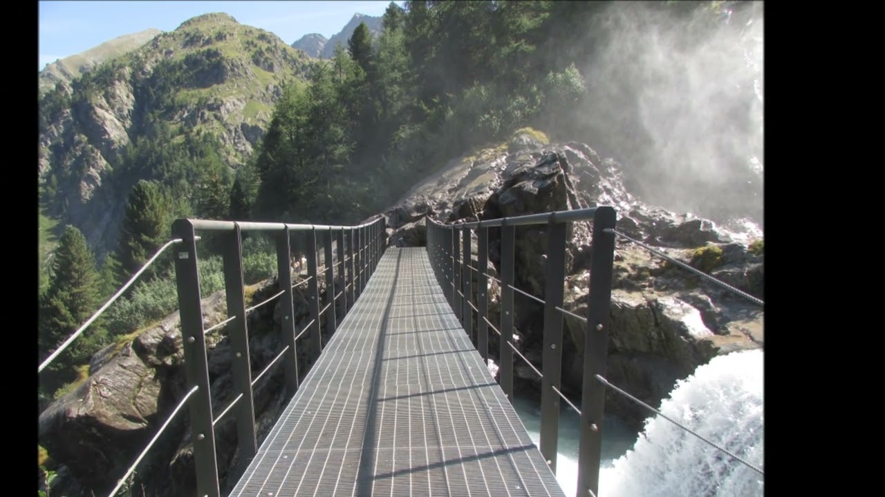 CASCADES DU RUITOR et REFUGE DEFFEYES LA THUILE ITALIE AOUT 2017