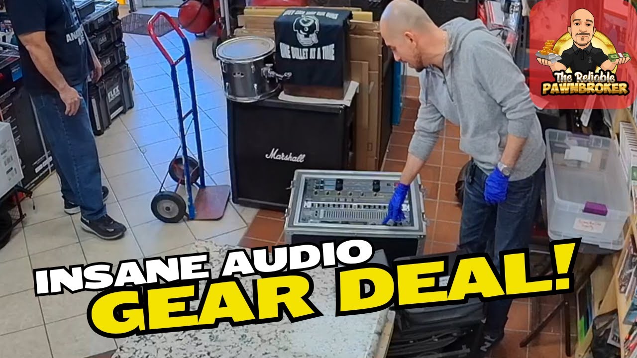 AUDIO GEAR STEAL FOR $50, FAKE SILVER COIN, AND MORE PAWN SHOP SURPRISES!