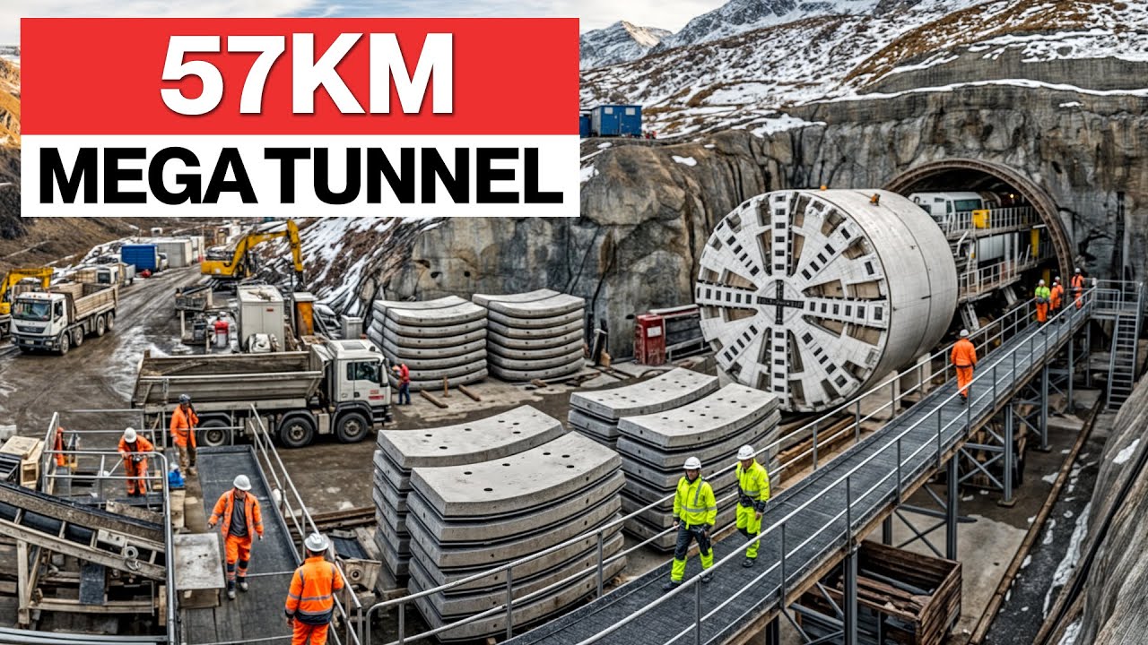 They Drilled 57km Through the Alps. Then Missed by 8cm.