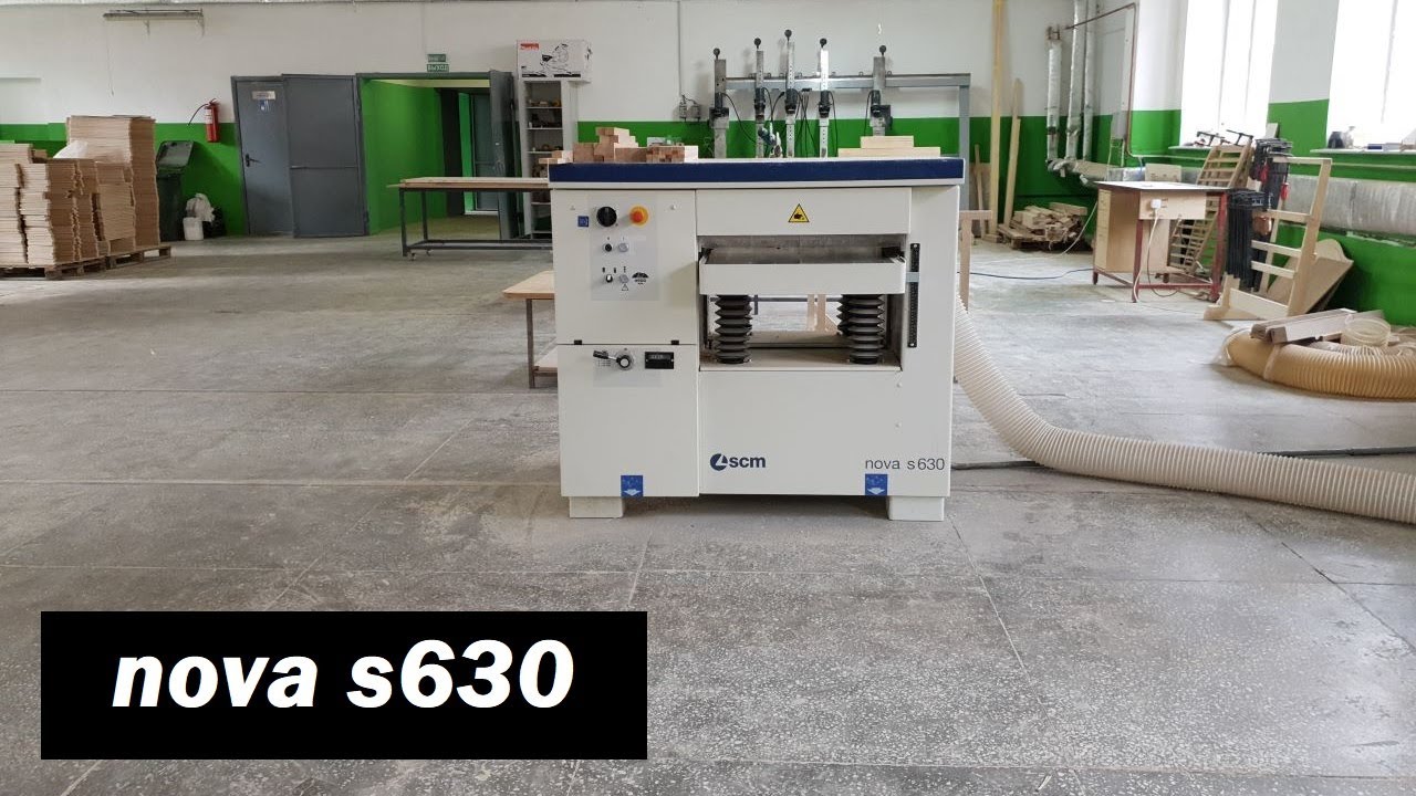 Рейсмусовый станок S630Nova (SCM GROUP) nova s630