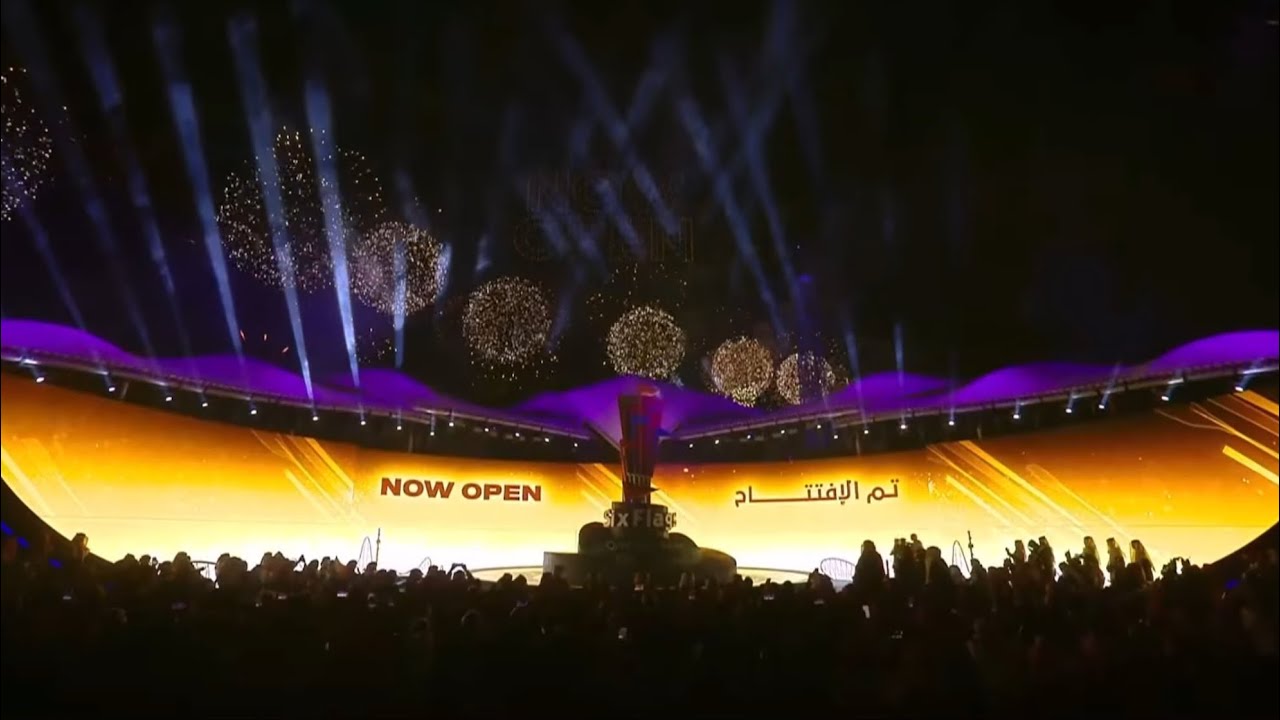 Falcon’s Flight FULL Introduction Six Flags Qiddiya Opening Ceremony 