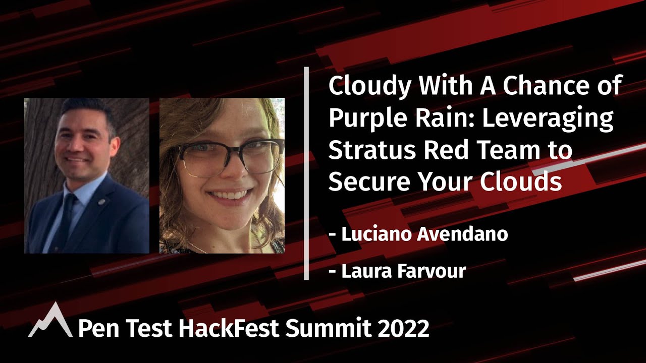 Cloudy With A Chance of Purple Rain: Leveraging Stratus Red Team to Secure Your Clouds