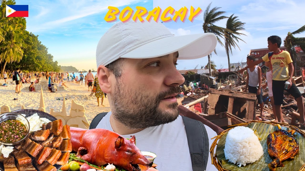 BORACAY: COTET SAU PARADIS? M-A PRINS TAIFUNUL, INUNDATII & PENE DE CURENT si AM BAGAT LECHON!