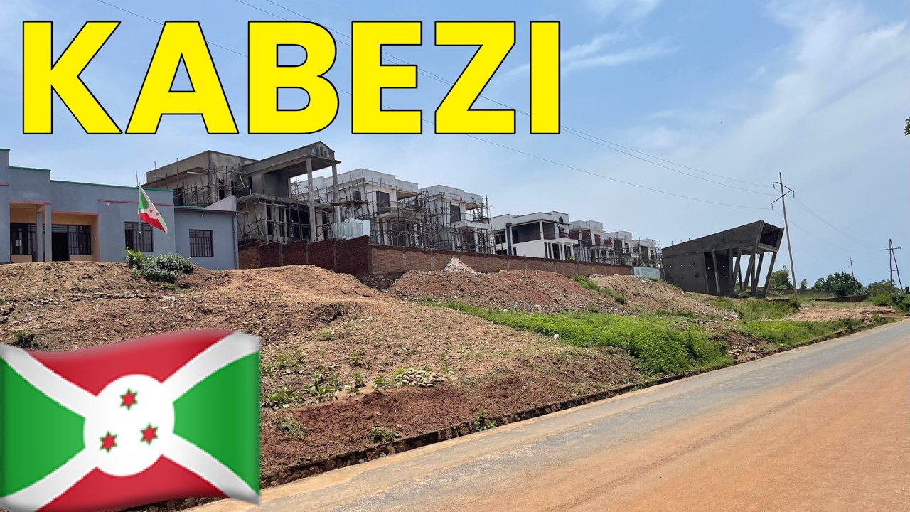 Walking in KABEZI 🇧🇮 | New Estate Well-Constructed Bujumbura, Burundi