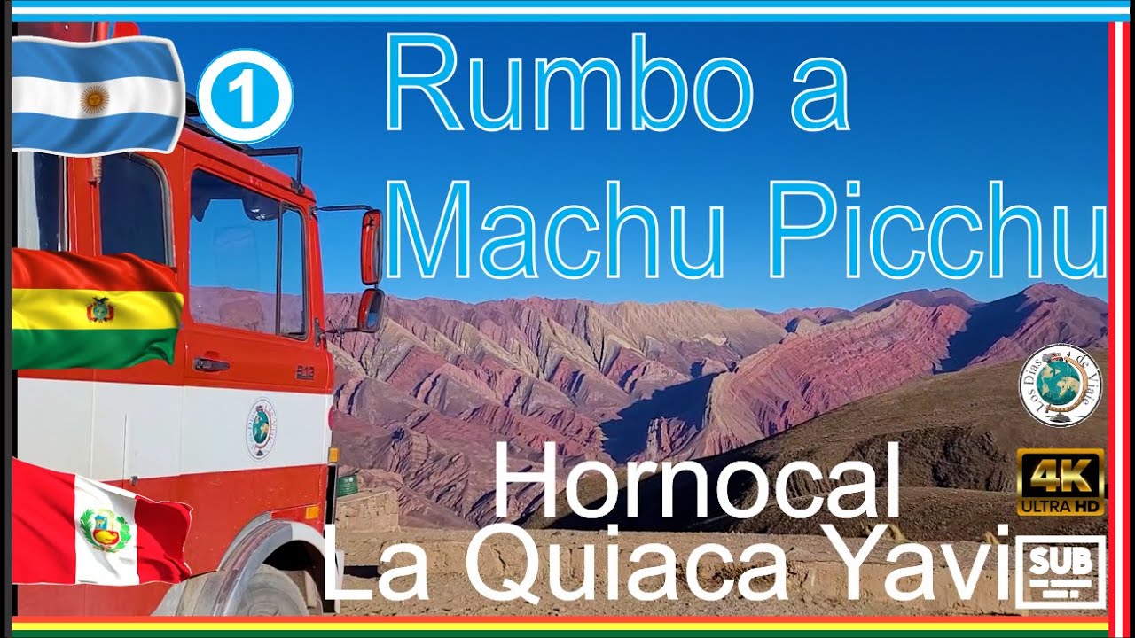 🇦🇷 RUMBO A MACHU PICCHU! ⛰️ Humahuaca + El Hornocal + La Quiaca + Yavi #Jujuy #travelfamily