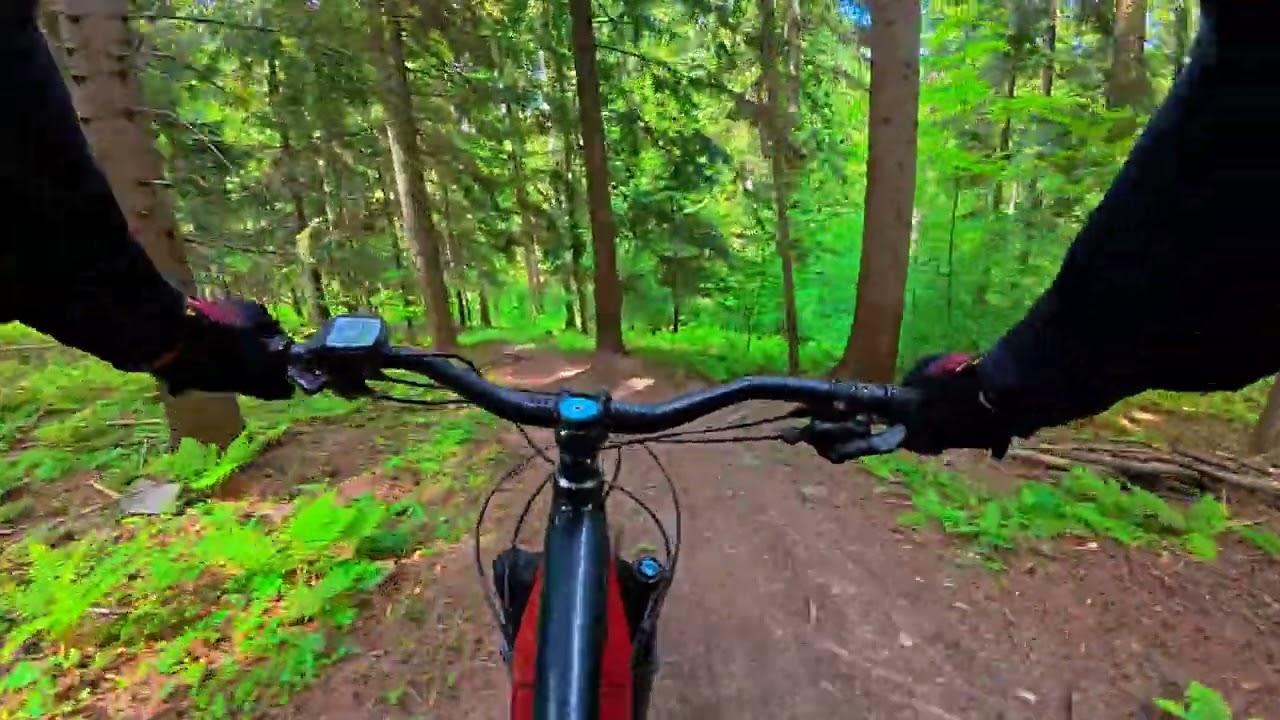Pełna trasa #monster w Myślenicach #enduro #downhill #mtb #myślenice