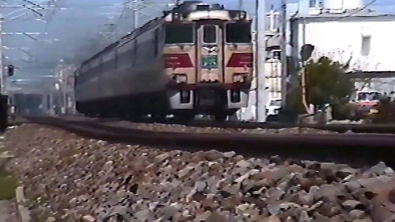 古い動画　JR四国の気動車 国鉄色